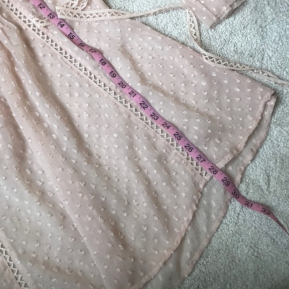 ⭐️BOGO FREE⭐️ KIMCHI BLUE Pretty in pale pink blouse - Picture 8 of 8